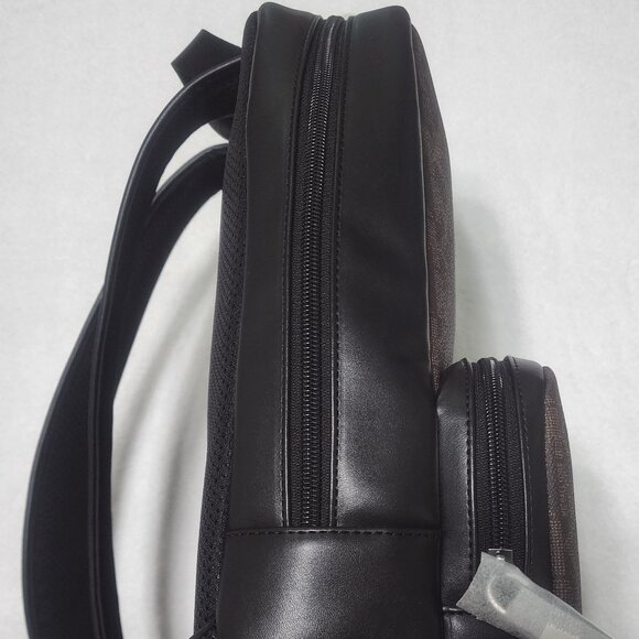 NEW Michael Kors Everett Brown Black Backpack main image 7